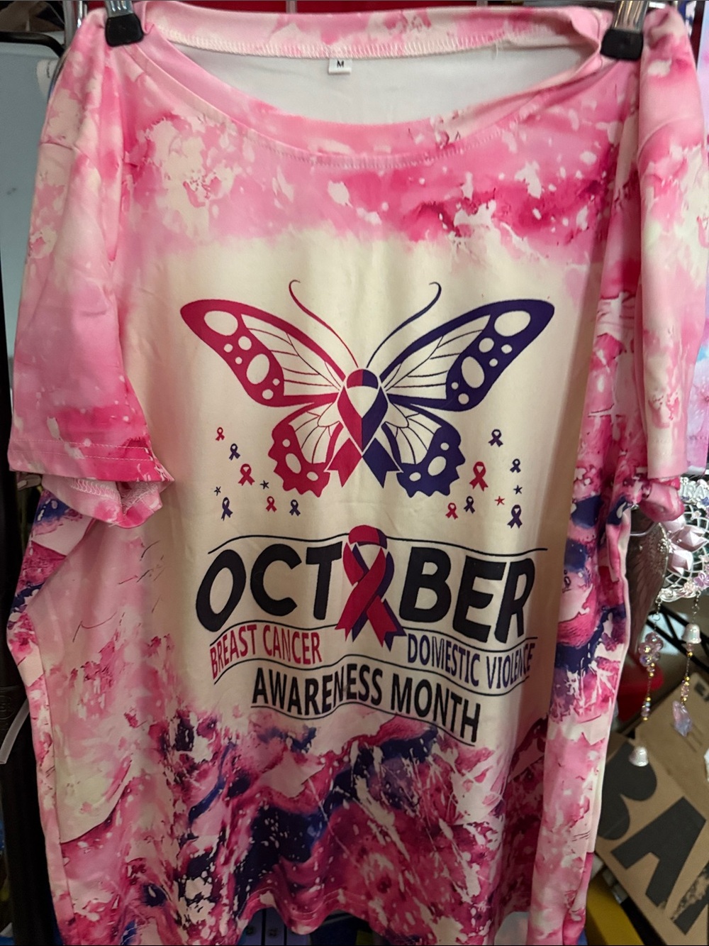 October Awareness Pink Short Sleeve Tee